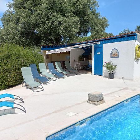 Gites De Plos Appart Chalet Piscine Spa Anduze Εξωτερικό φωτογραφία
