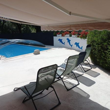 Gites De Plos Appart Chalet Piscine Spa Anduze Εξωτερικό φωτογραφία