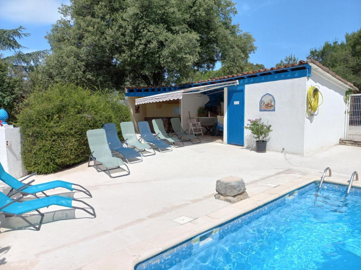 Gites De Plos Appart Chalet Piscine Spa Anduze Εξωτερικό φωτογραφία