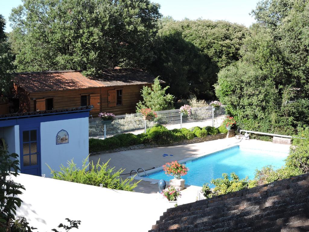 Gites De Plos Appart Chalet Piscine Spa Anduze Εξωτερικό φωτογραφία